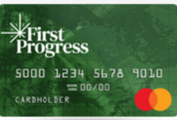 First Progress Platinum Prestige Mastercard® Secured Credit Card Logo